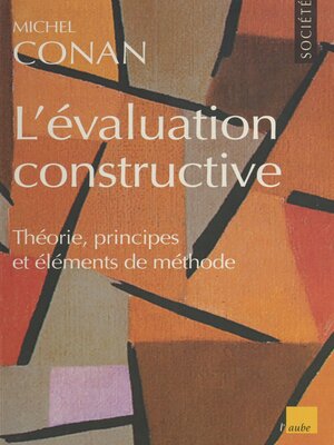 cover image of L'évaluation constructive